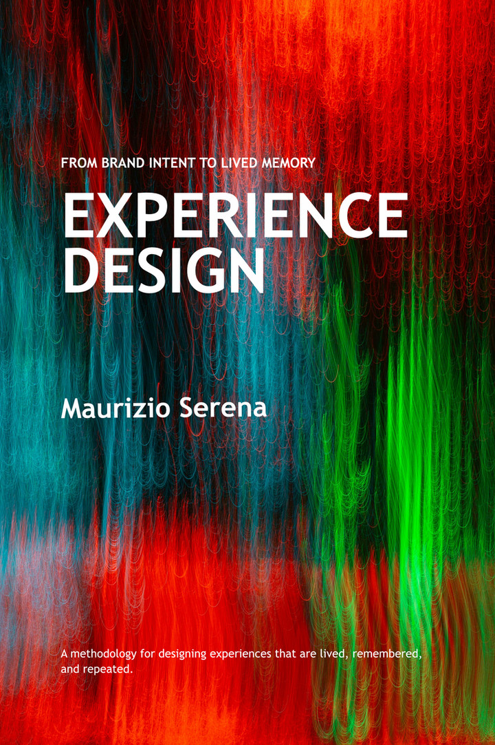Experience Design book by Maurizio Serena